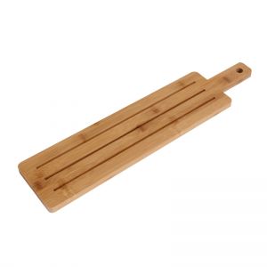 Bamboo Bread Slicer Board ― Contieurope