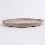 Round Tray with Embossing, 30 cm