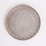 Round Tray with Embossing, 30 cm