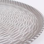 Round Tray with Embossing, 40 cm