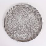 Round Tray with Embossing, 40 cm