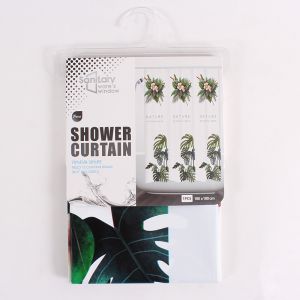 Shower Curtain - Tropical Leaves ― Contieurope