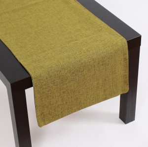 Table Runne in Green, 40×140 cm ― Contieurope