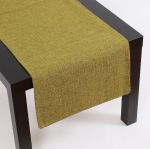 Asztali futó, zöld, 40×140 cm