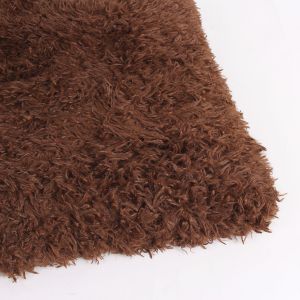 Furry Blanket in Brown, 200×230 cm ― Contieurope