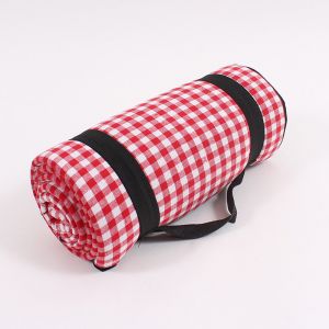 Picknick Cover, Red-White Checkered, 70×180 cm ― Contieurope