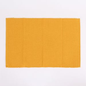 Cotton Table Mat in Yellow, 30×45 cm ― Contieurope