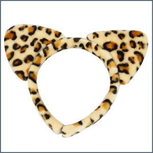 Leopard patterned hairband for children ― Contieurope