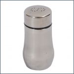Stainless steel salt shaker