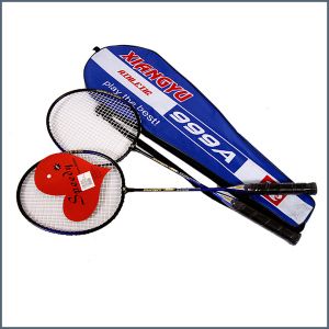 Badminton racket (2pcs) in a bag ― Contieurope